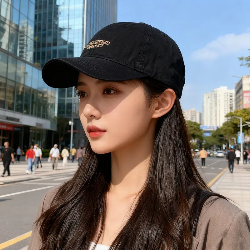 Women Maroon Letter Embroidered Baseball Cap 2025