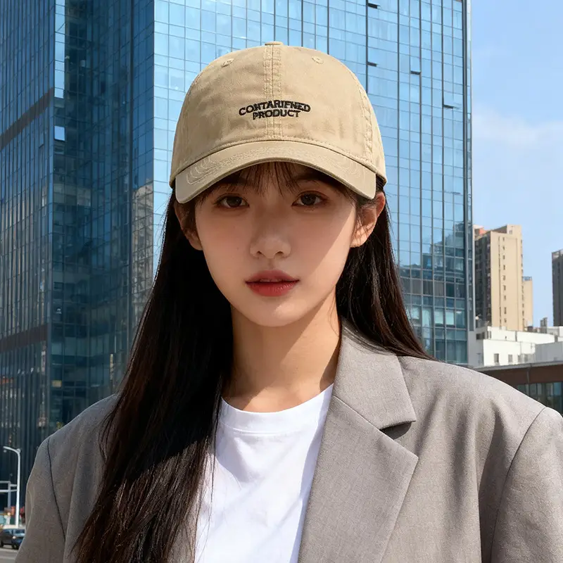 Women Maroon Letter Embroidered Baseball Cap 2025