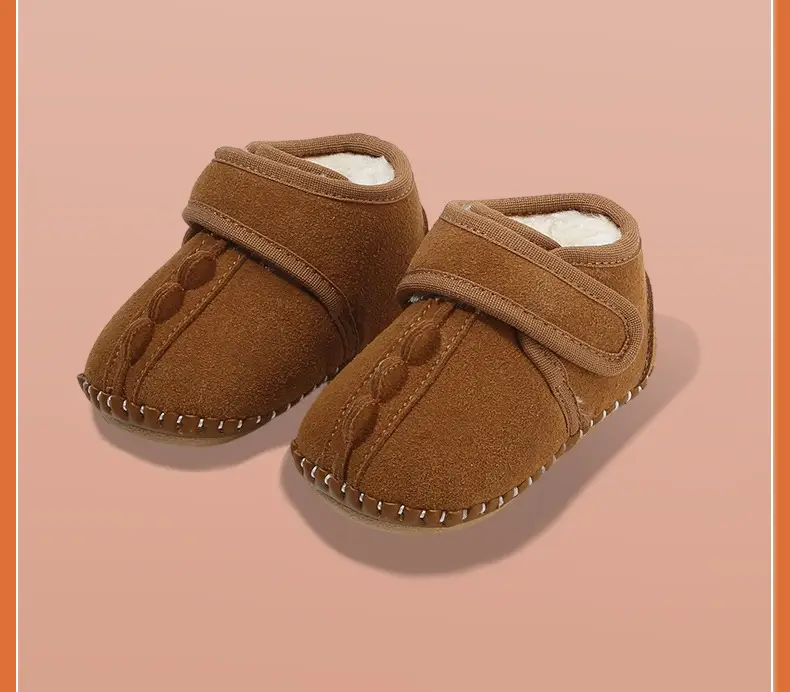 Winter Baby Boy Snow Boots Cotton Soft Sole 6-12M — feature 25