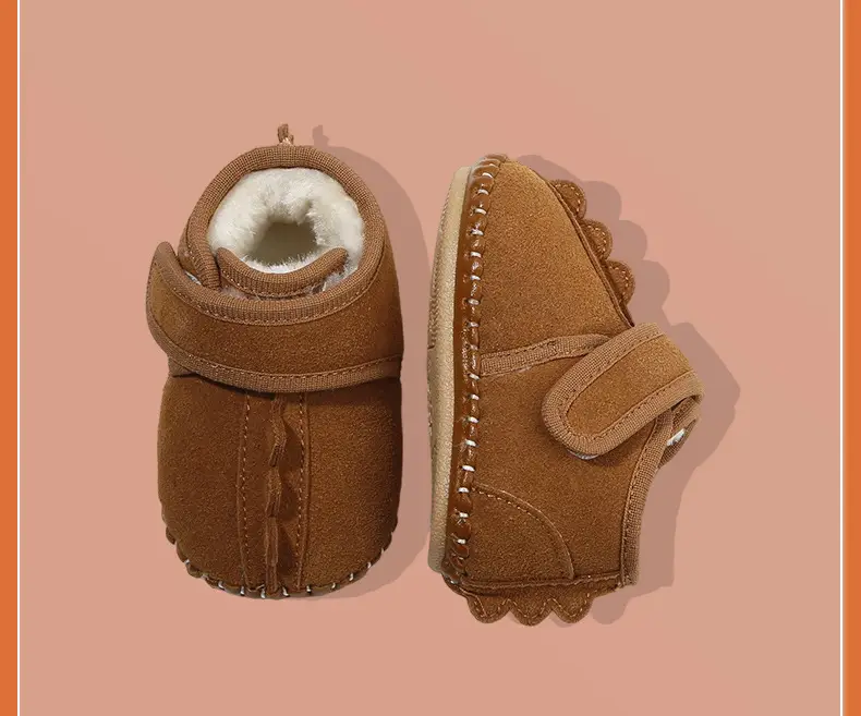 Winter Baby Boy Snow Boots Cotton Soft Sole 6-12M — feature 26
