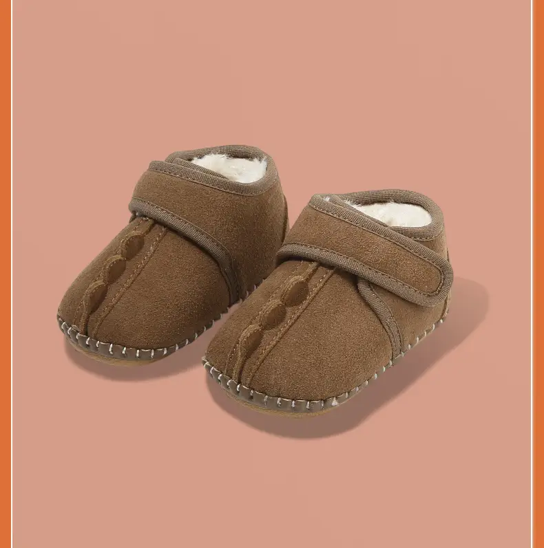 Winter Baby Boy Snow Boots Cotton Soft Sole 6-12M — feature 28