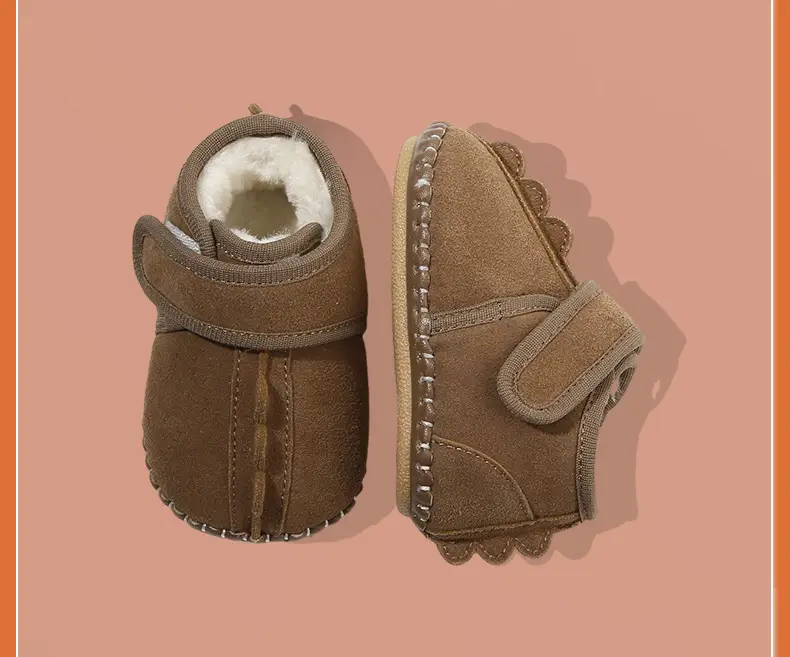 Winter Baby Boy Snow Boots Cotton Soft Sole 6-12M — feature 29