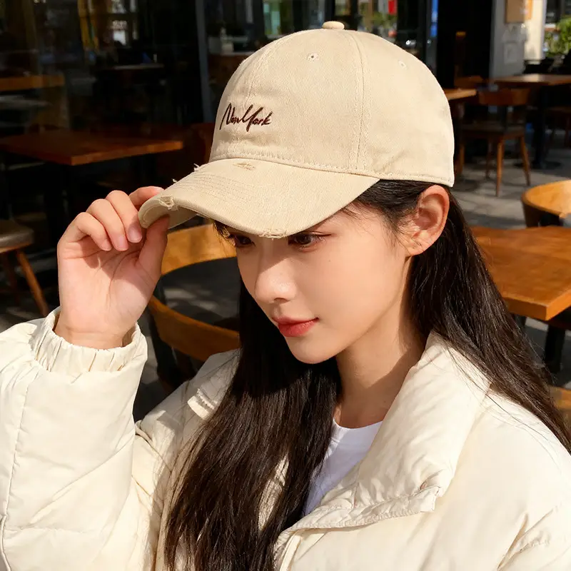 Beige Duckbill Cap for Large Head, Breathable Outdoor - Image 10