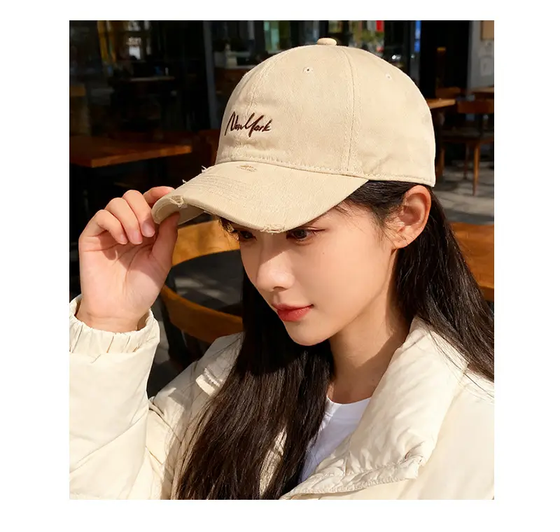 Beige Duckbill Cap for Large Head, Breathable Outdoor — feature 7