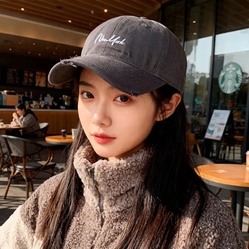 Beige Duckbill Cap for Large Head, Breathable Outdoor - Image 2