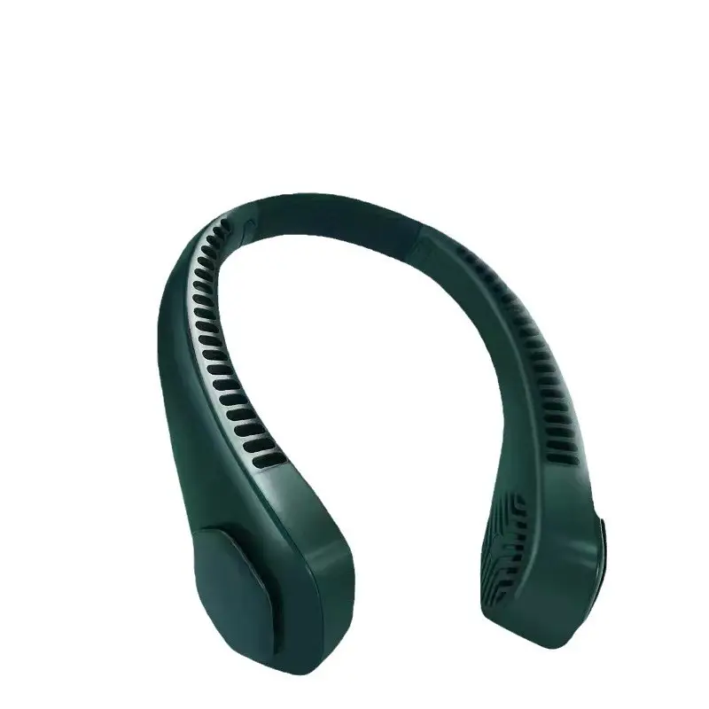 Direct Selling Neck-Mounted Fan, Portable Bladeless Lazy Fan, Neck-Hanging USB Rechargeable Small Fan