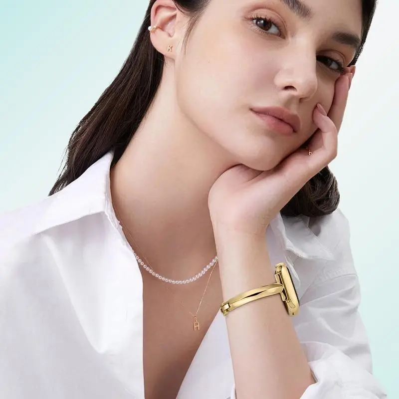 Bracelet Style Bracelet Style 316L Stainless Steel Suitable for Apple Watch Strap Applewatch Full Model Ultra — feature 7