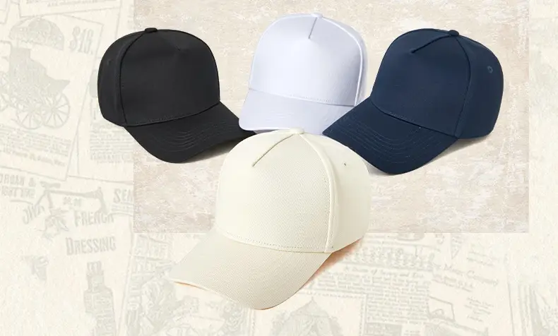 Men Black Cotton Baseball Cap 5 Panel Outdoor Sun Hat — feature 16