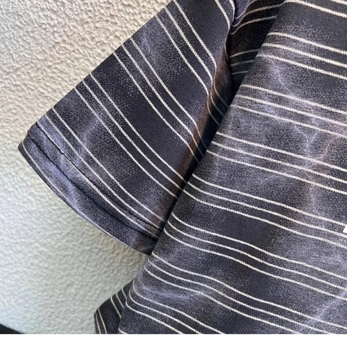 Cool Fashion Boys Blue Striped Shorts Set — feature 8