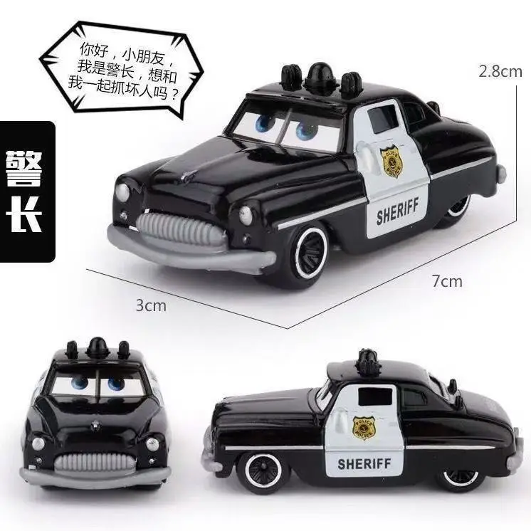 New Character Cross-Border Campaign 3 Alloy Sliding Non-Returnable Lightning Mcqueen Toothed Kidsren's Toy Set Gift Box