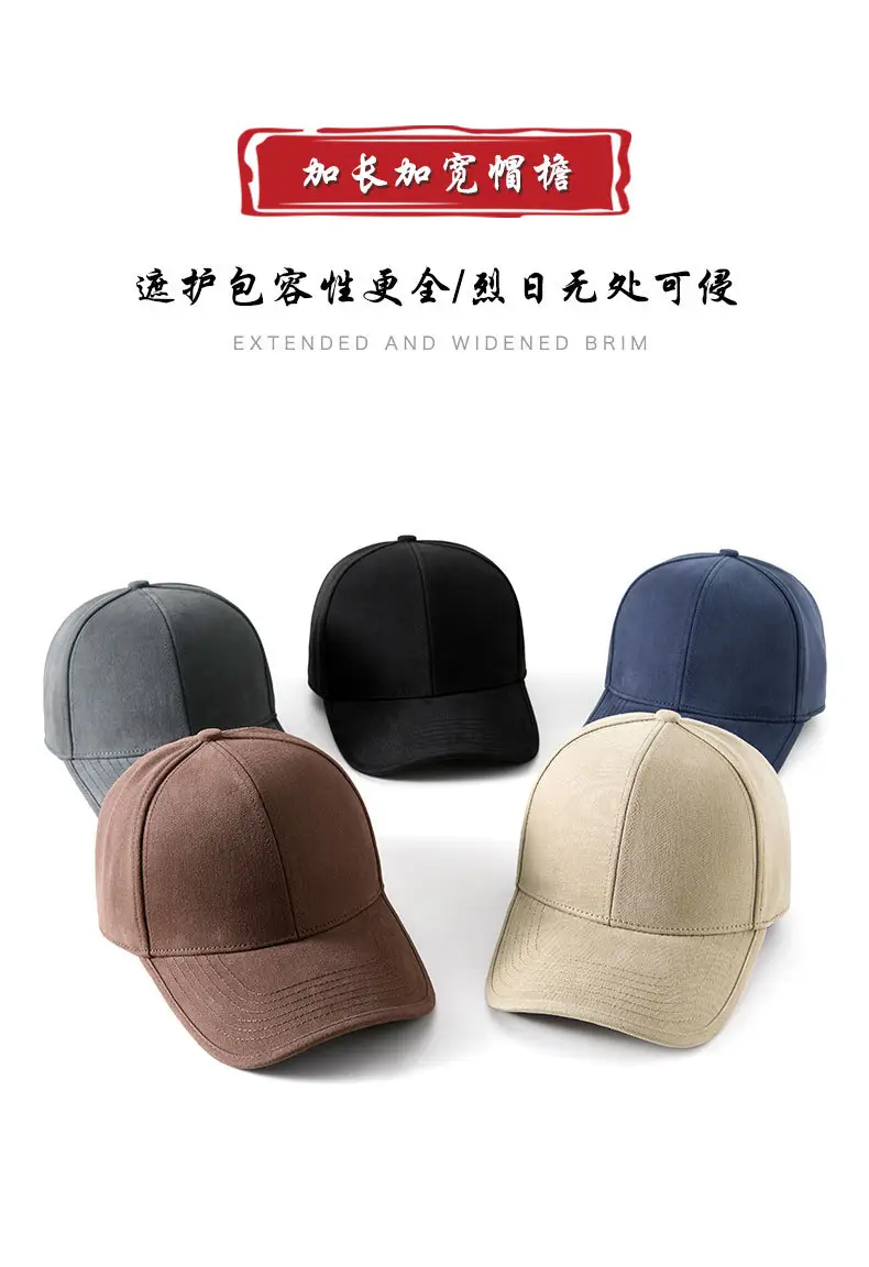 Men's Enlarged Bearded Cap Autumn Winter Washed — feature 13