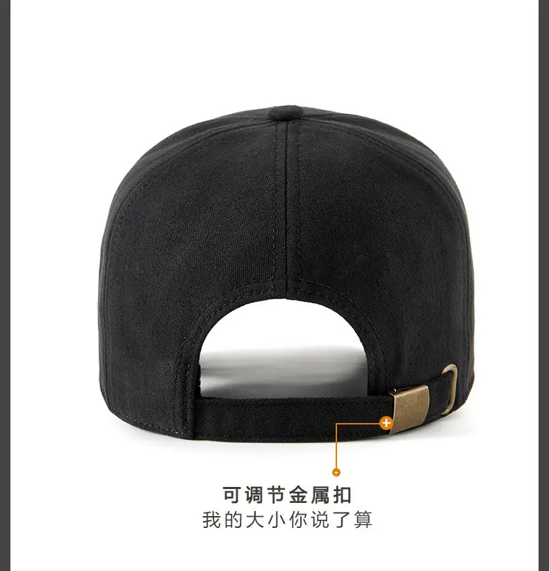 Men's Enlarged Bearded Cap Autumn Winter Washed — feature 18