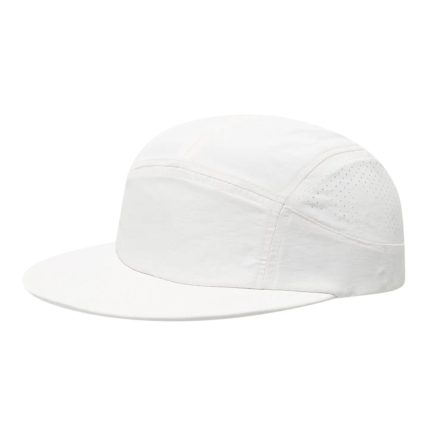 Black Unisex Mesh Baseball Cap Quick-Drying Hiking Running Hat - Image 2