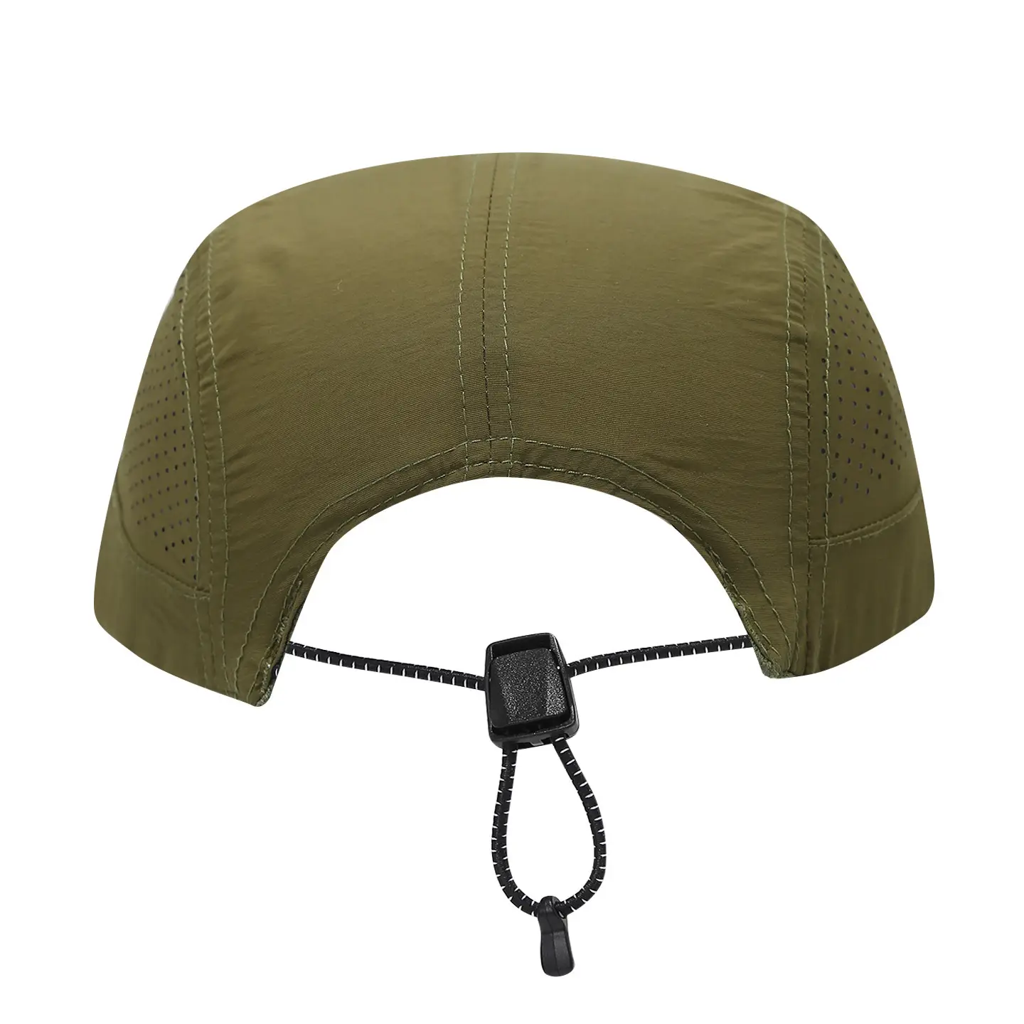 Black Unisex Mesh Baseball Cap Quick-Drying Hiking Running Hat — feature 11
