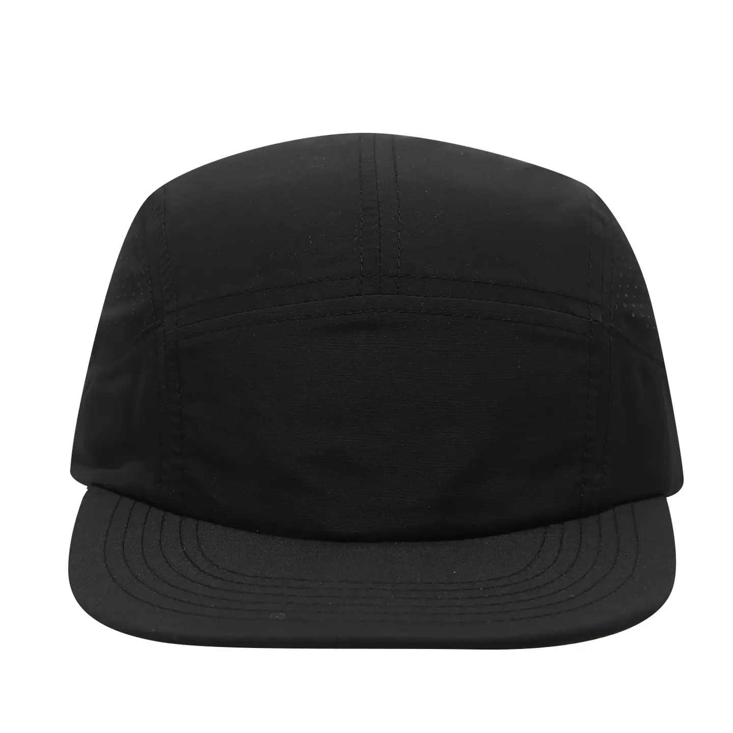 Black Unisex Mesh Baseball Cap Quick-Drying Hiking Running Hat — feature 12