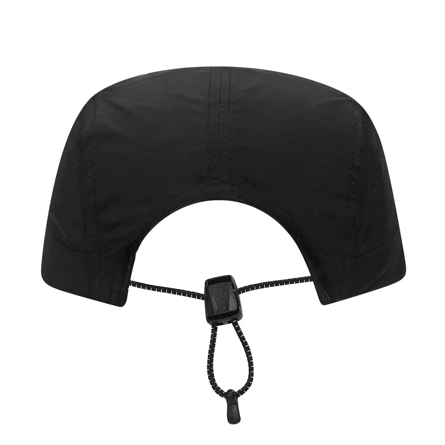 Black Unisex Mesh Baseball Cap Quick-Drying Hiking Running Hat — feature 13