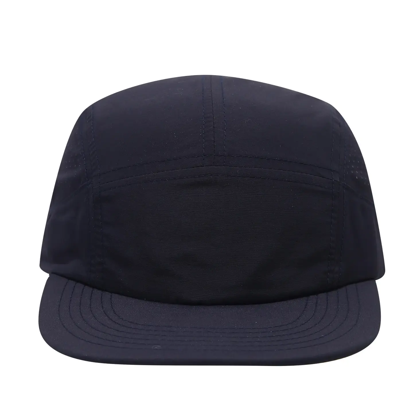 Black Unisex Mesh Baseball Cap Quick-Drying Hiking Running Hat — feature 4