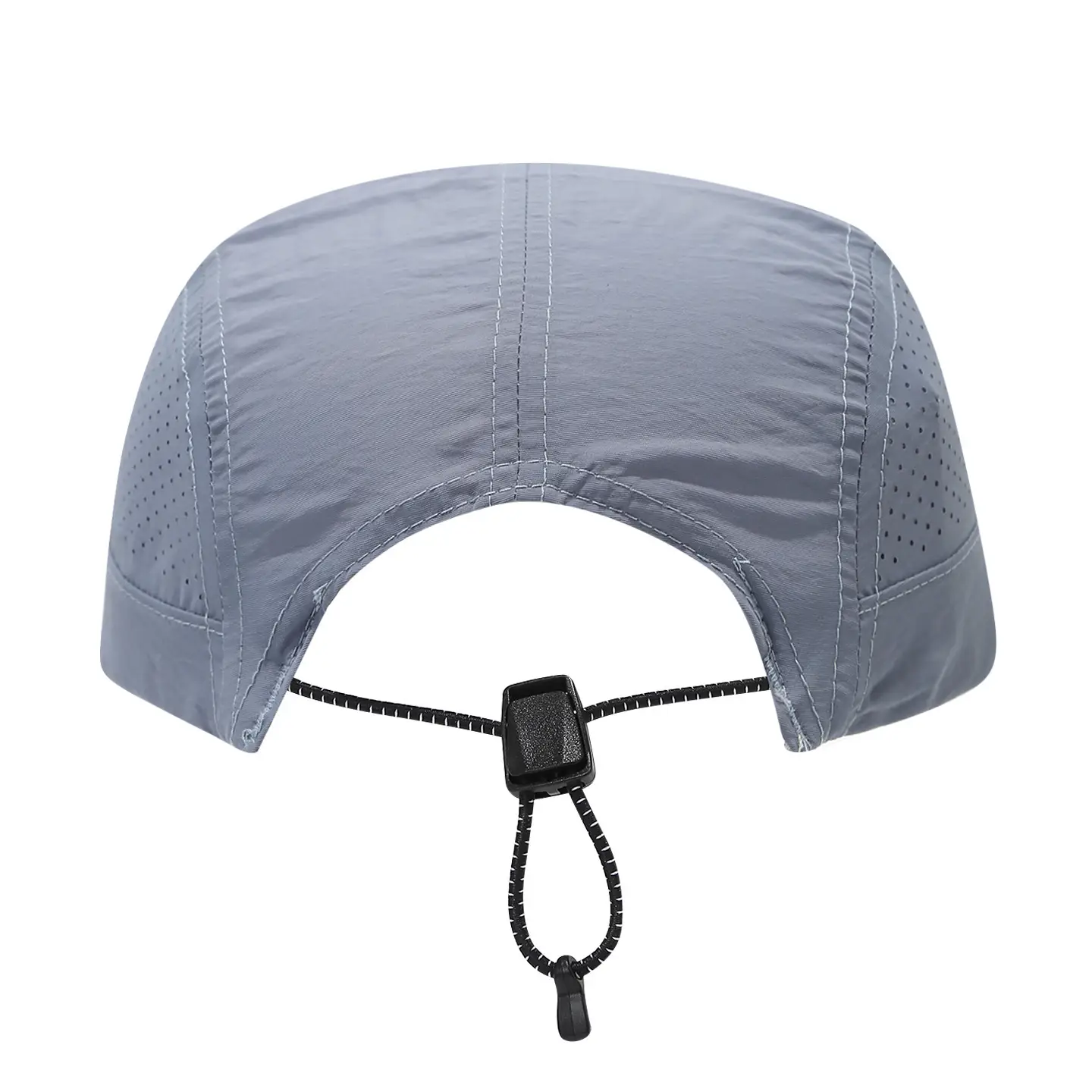Black Unisex Mesh Baseball Cap Quick-Drying Hiking Running Hat — feature 9