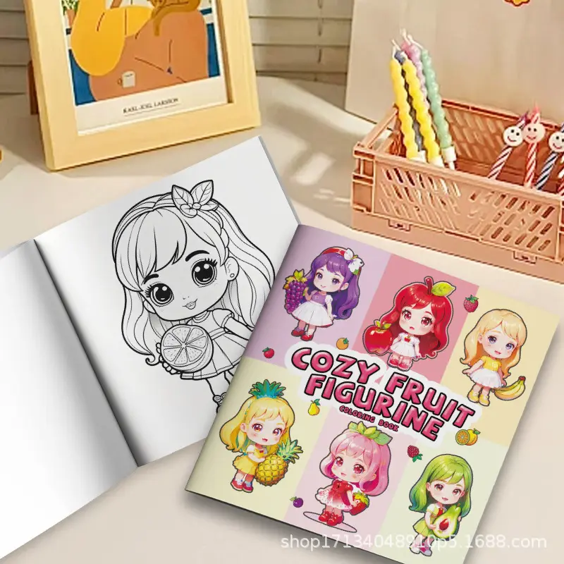 Amazon Cross-Border Popular Coloring Book Coloring Book Coloring Book Adult Stress Relief Factory Direct Delivery