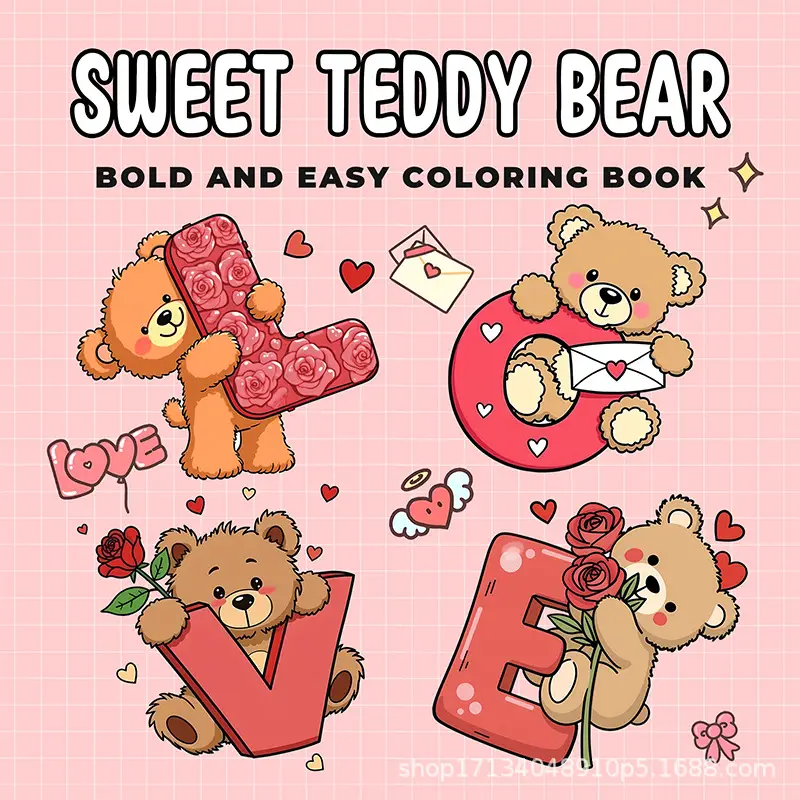 Amazon Temu Coloring Book Coloring Book Drawing Paper Kidsren's Decompression Coloring Book Drawing Paper Tracing Book Hand-Painted Adults — feature 7
