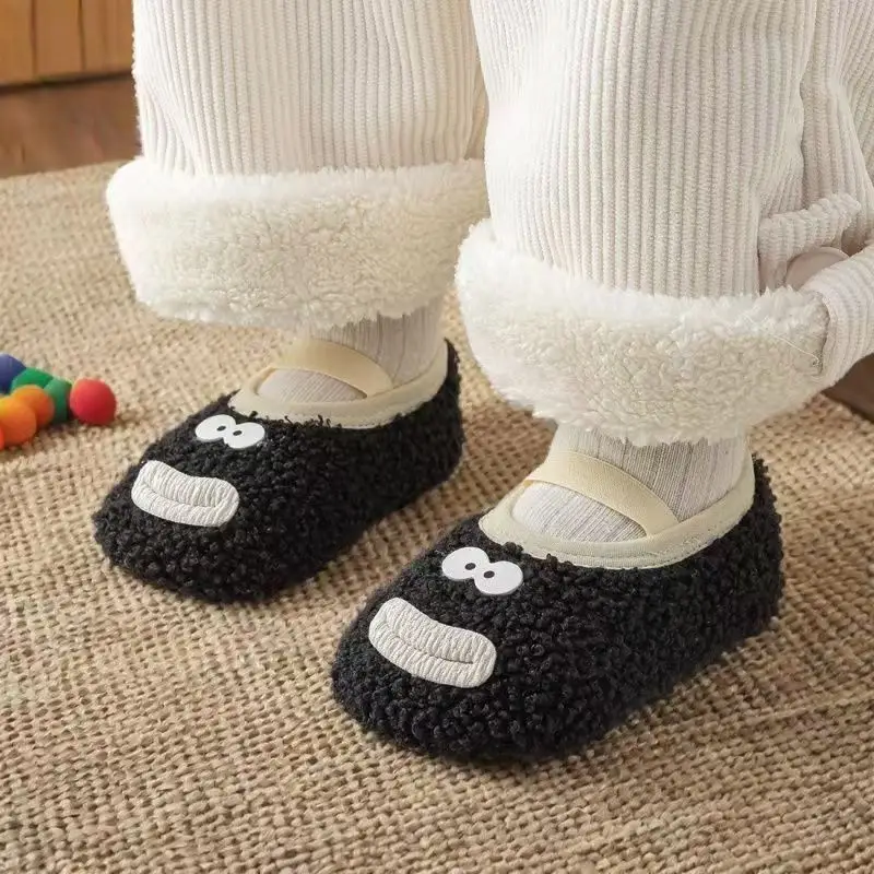 Fleece Lined Baby Shoes for Kids Winter Warm Anti-Slip — feature 3