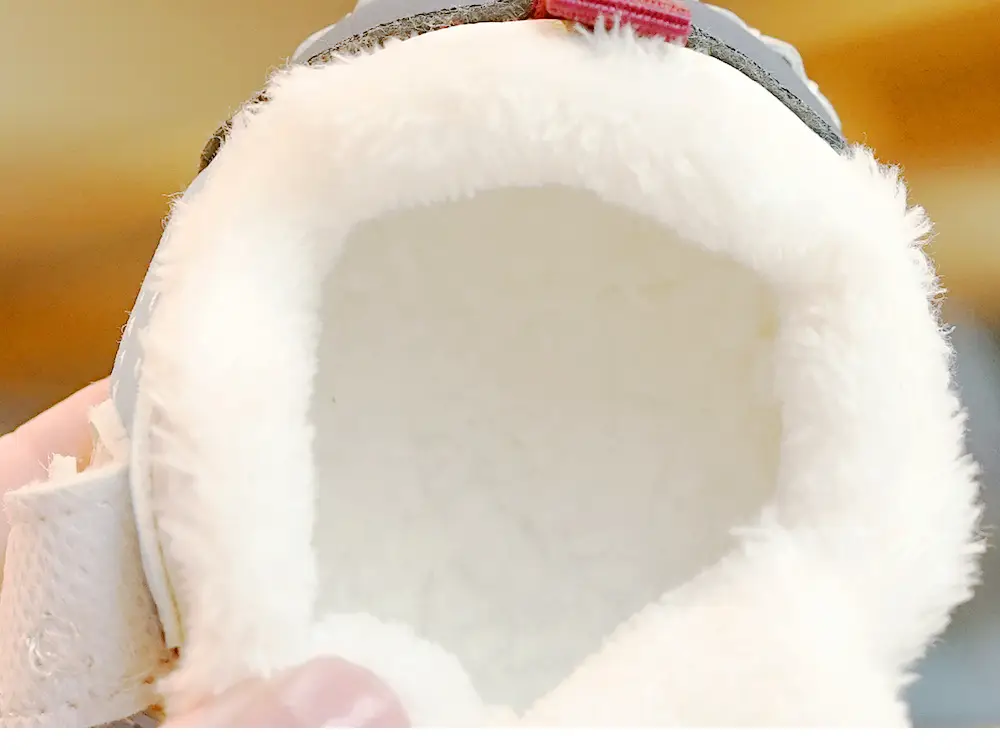 Baby Shoes Soft Sole Winter Fleece Lined 0-1Y — feature 1