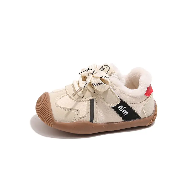Baby Toddler Shoes Winter Velvet Soft Soled 0-1Y