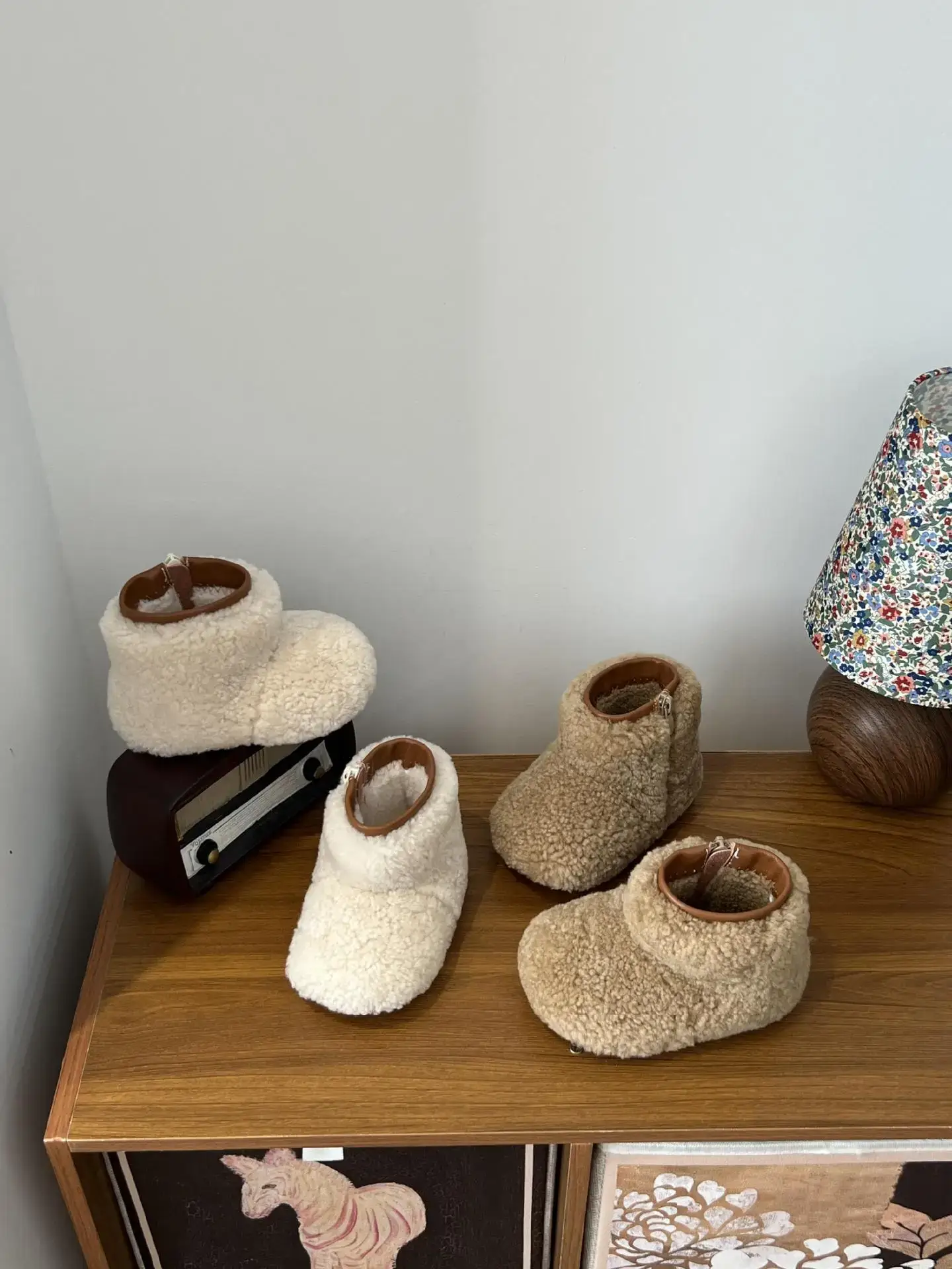 New Furry Boots for Girls Soft Soles Winter Boys — feature 2