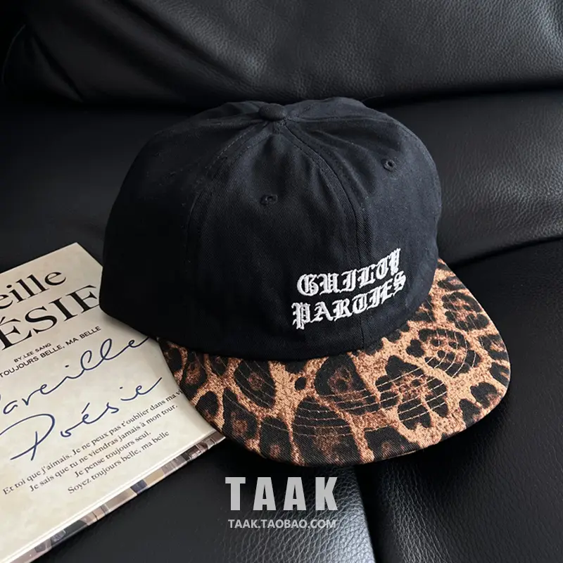 Taak New Camouflage Letter Baseball Cap for Women Face-Slimming
