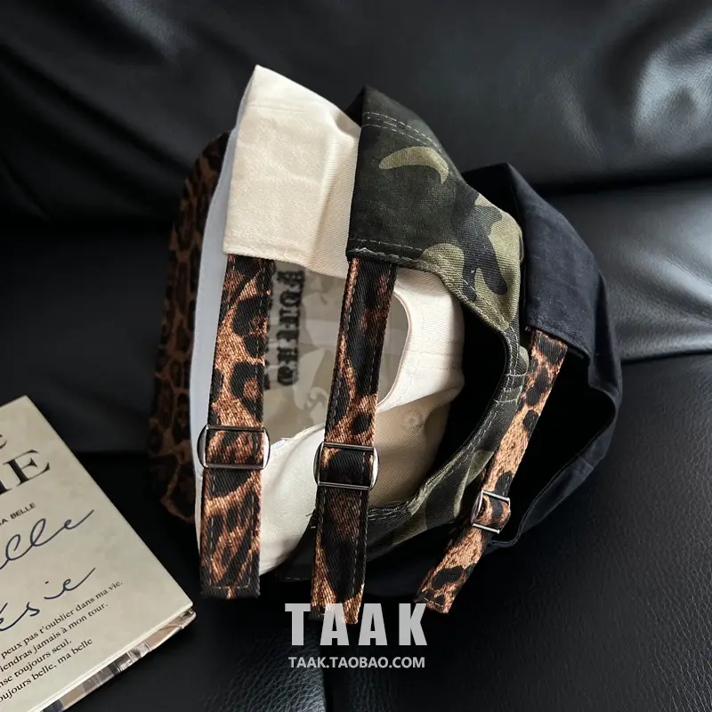 Taak New Camouflage Letter Baseball Cap for Women Face-Slimming — feature 6