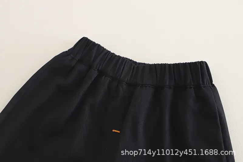 Trendy Boys Brown T-Shirt Shorts Set 2025 Summer — feature 10