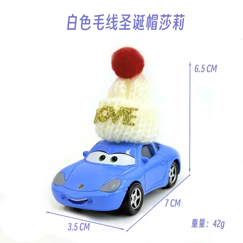 Cross-Border Cars Halloween Christmas Hat Series Gift Lightning Mcqueen Alloy Racing Toy Boy