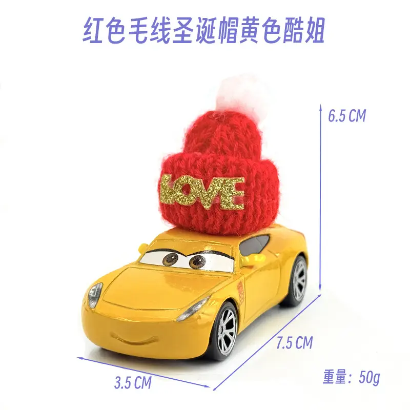 Cross-Border Cars Halloween Christmas Hat Series Gift Lightning Mcqueen Alloy Racing Toy Boy