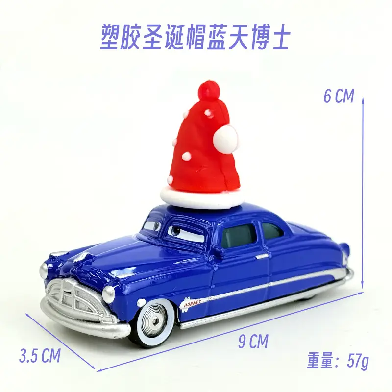 Cross-Border Cars Halloween Christmas Hat Series Gift Lightning Mcqueen Alloy Racing Toy Boy