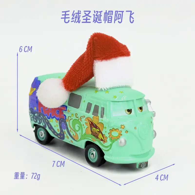 Cross-Border Cars Halloween Christmas Hat Series Gift Lightning Mcqueen Alloy Racing Toy Boy