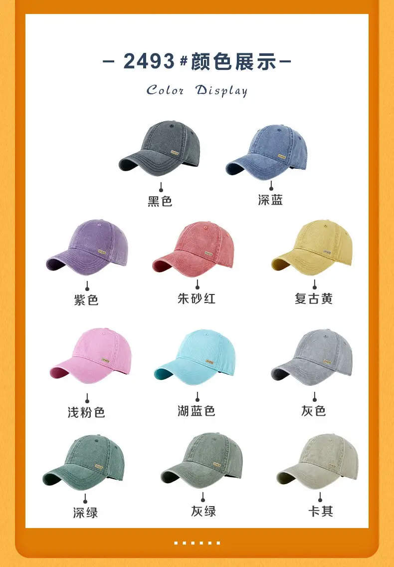 Men Grey Baseball Cap Peaked Soft Top — feature 10