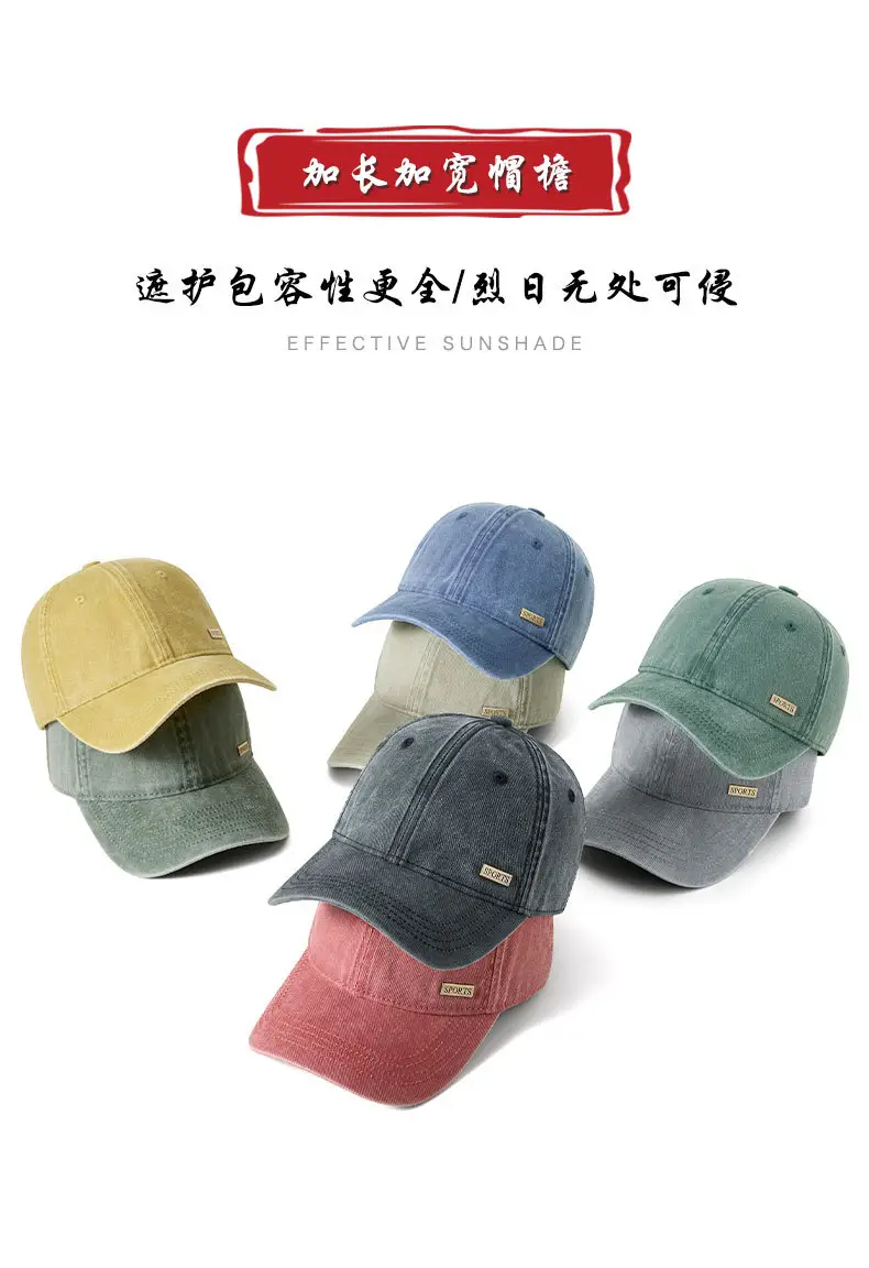 Men Grey Baseball Cap Peaked Soft Top — feature 14