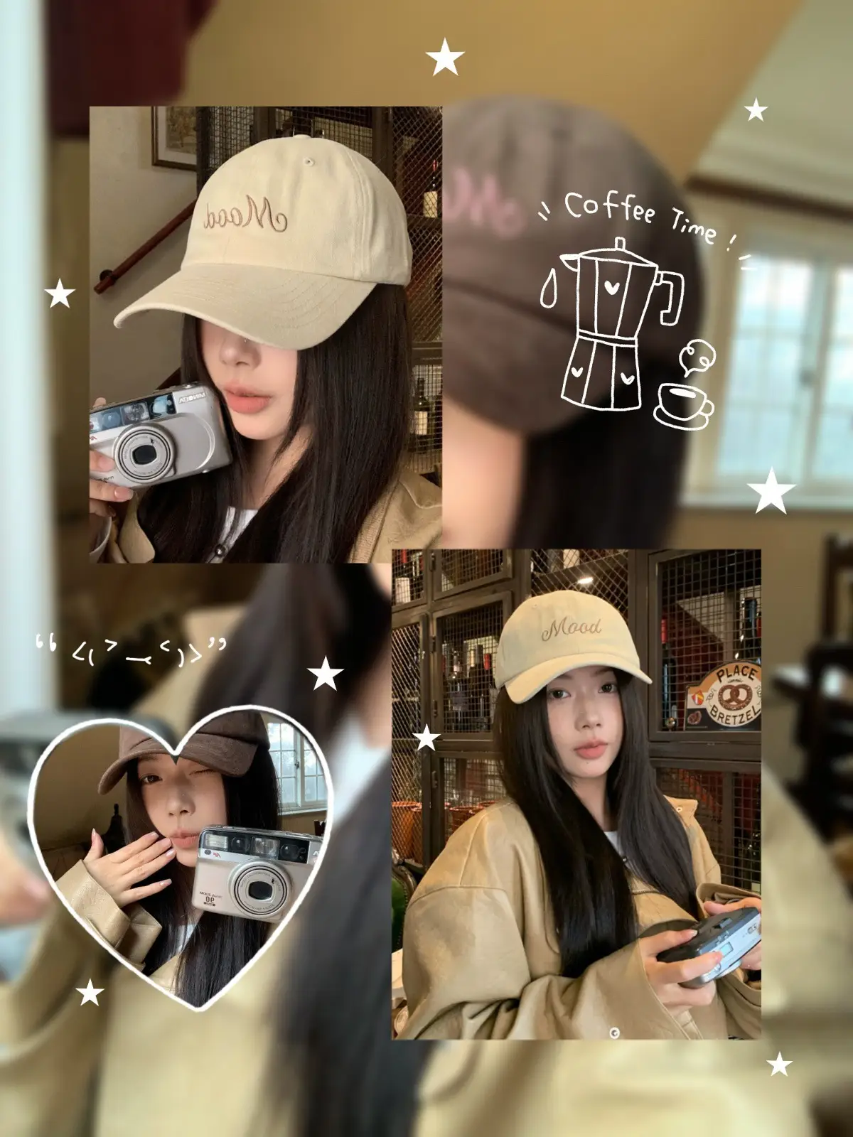 Green Embroidered Baseball Cap for Women — feature 1
