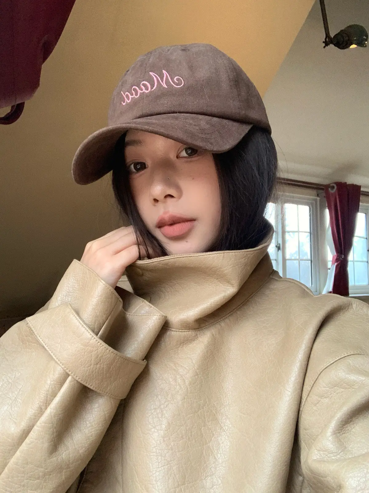 Green Embroidered Baseball Cap for Women — feature 12