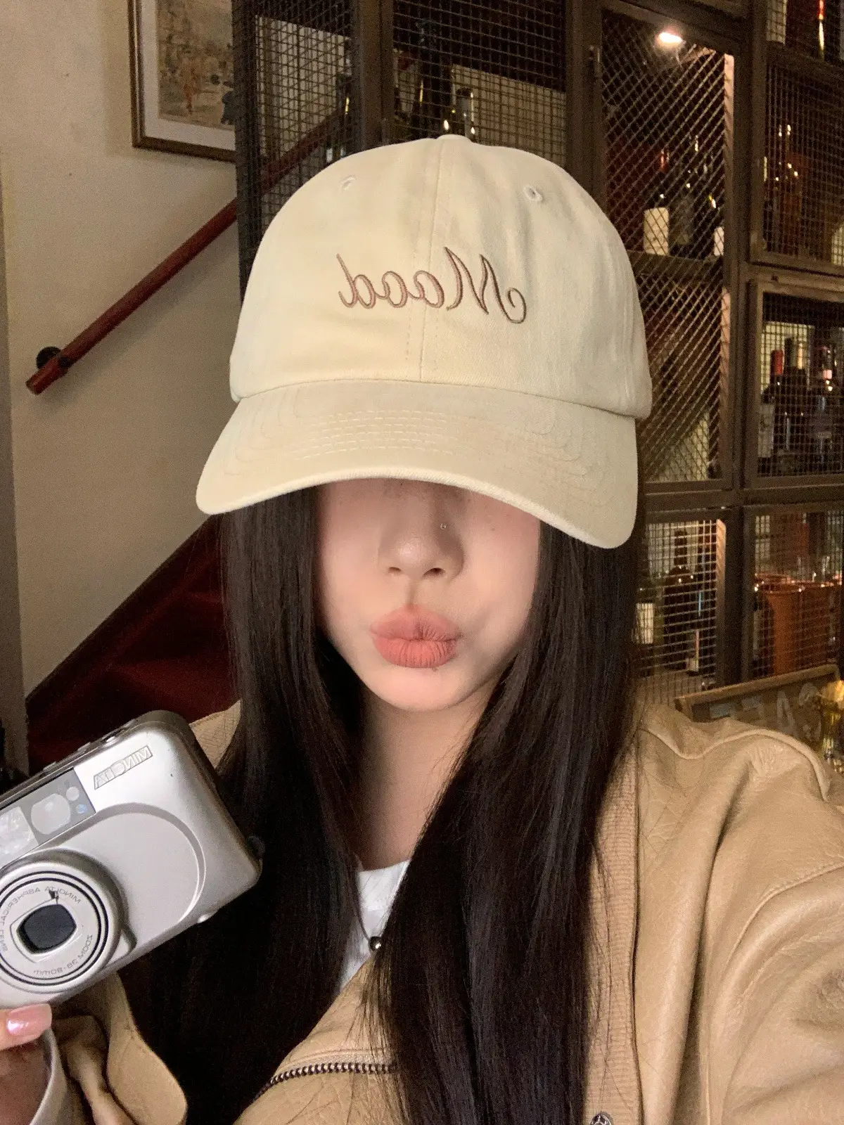 Green Embroidered Baseball Cap for Women — feature 16