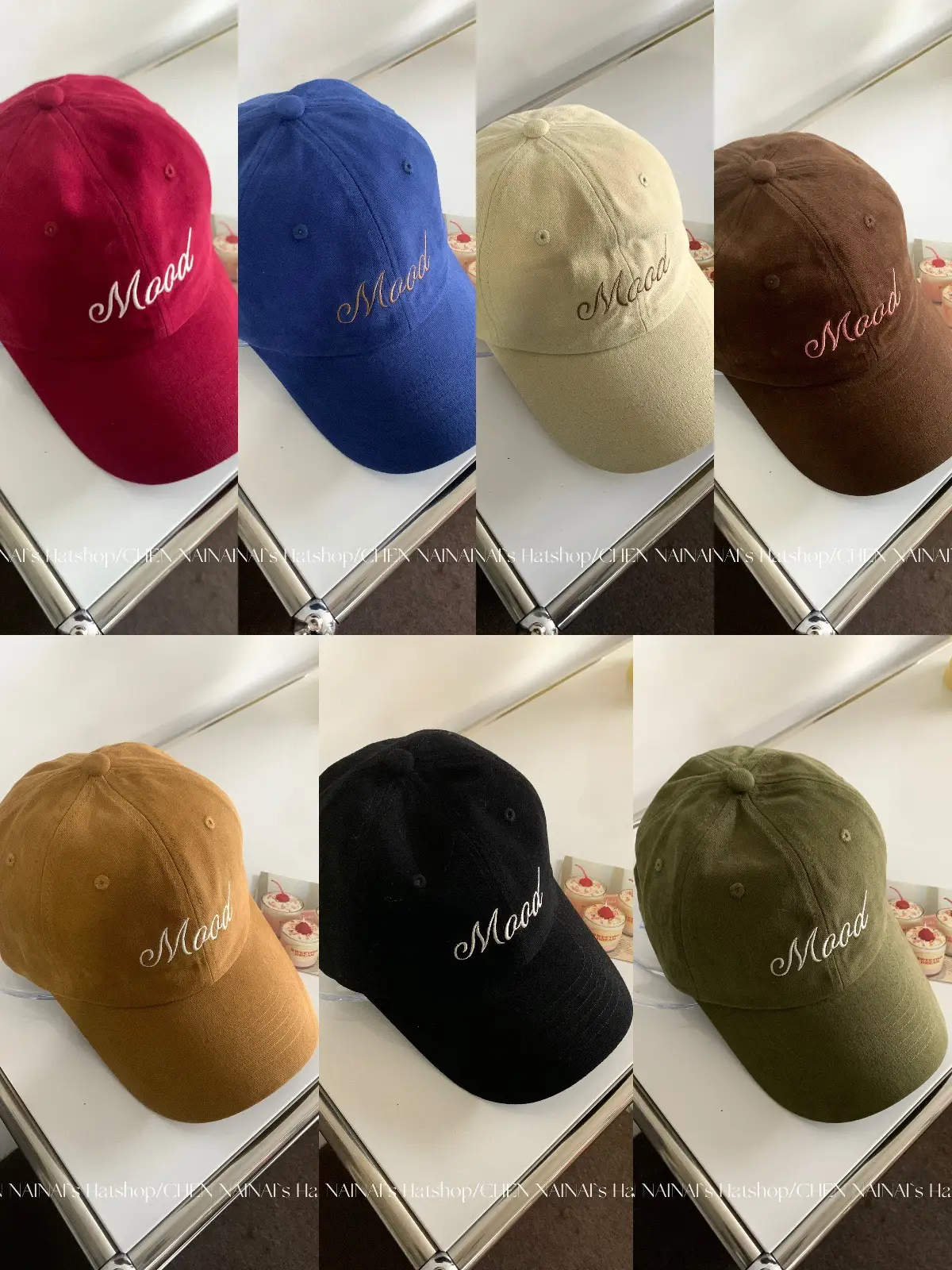 Green Embroidered Baseball Cap for Women — feature 3