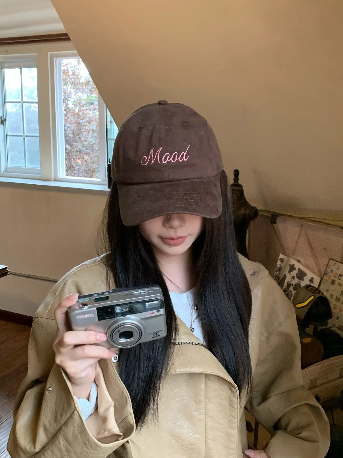 Green Embroidered Baseball Cap for Women — feature 8