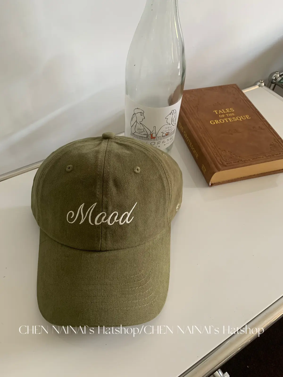 Green Embroidered Baseball Cap for Women - Image 7