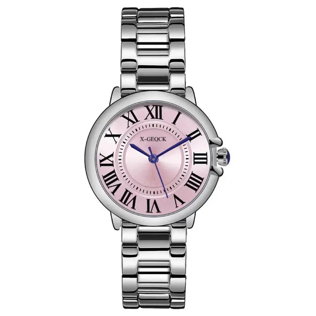 Swiss Same Style Women's Watch Niche Light Luxury Women's Fully Automatic Non-Mechanical Watch Waterproof High-End Gift for Girlfriend