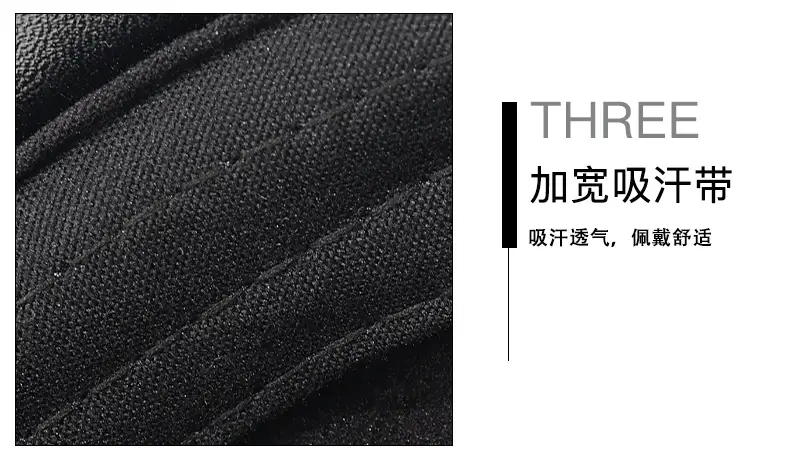 Black Leather Duckbill Cap for Men Elderly Cold Proof — feature 15