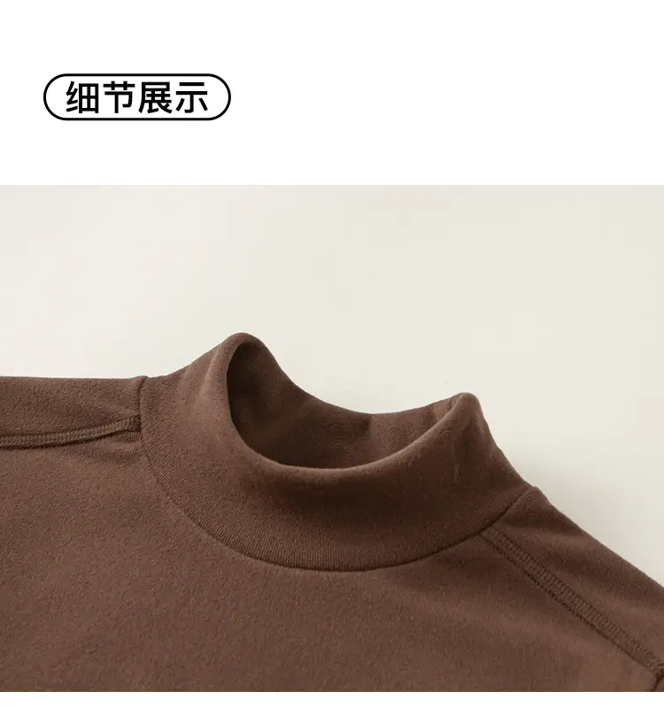 New Kidsren's Medium Large Letter T-Shirts Brown — feature 22