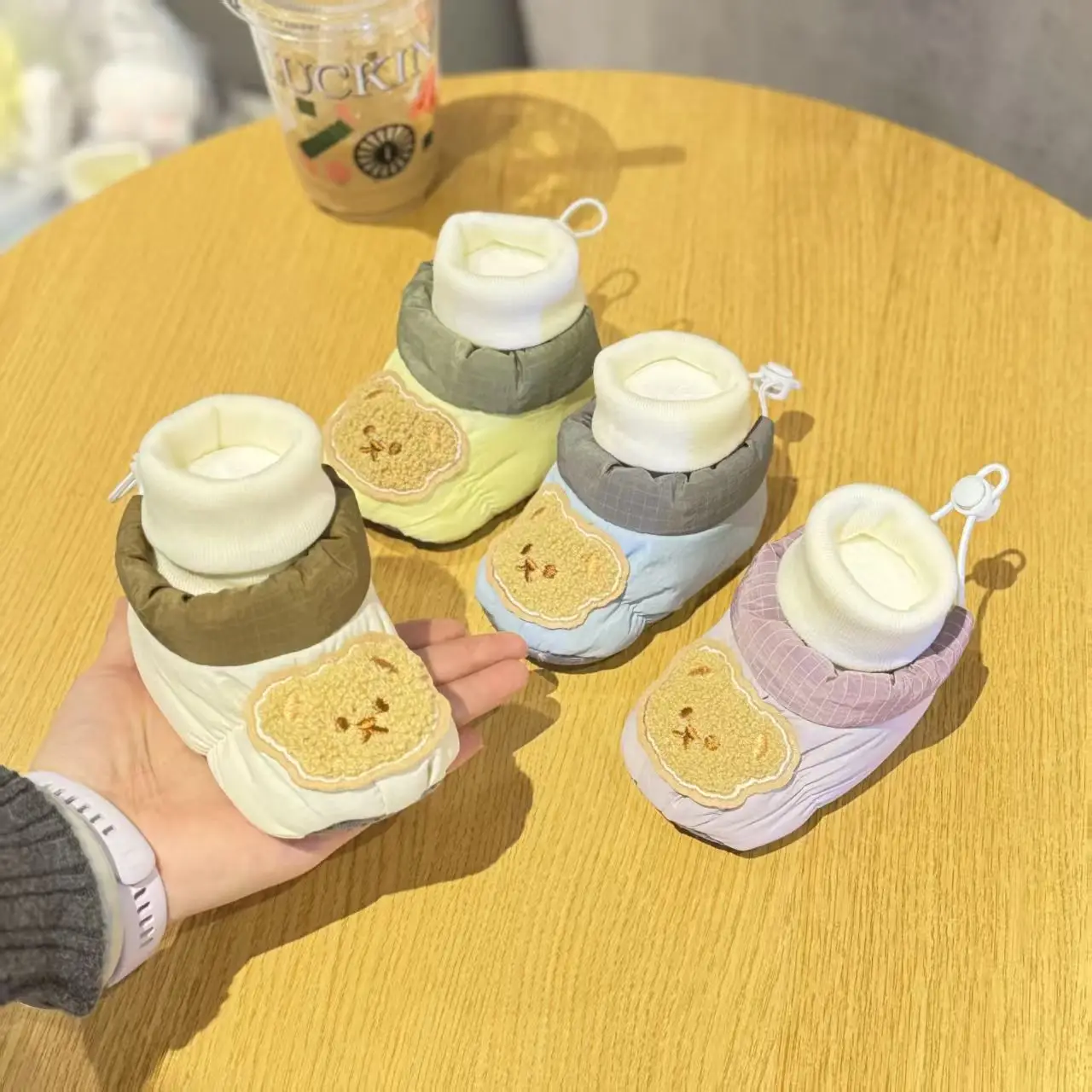 Baby Non-Falling Warm Shoes for Kids 0-1 Yrs