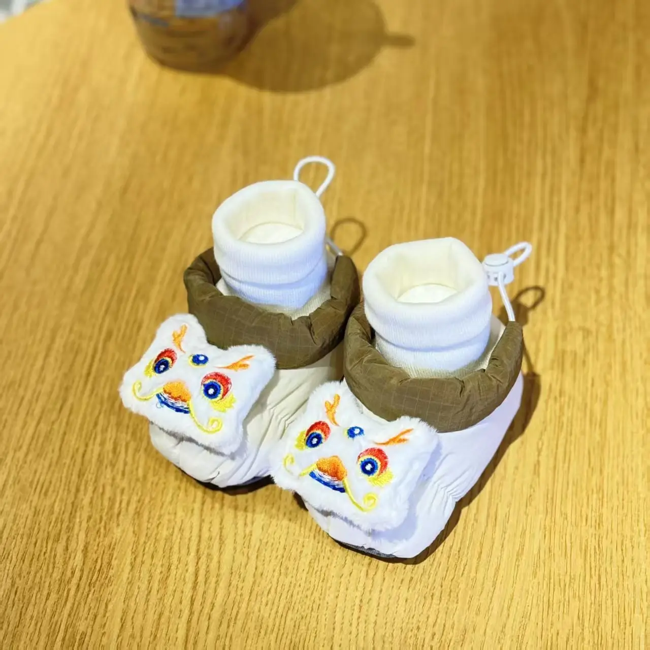 Baby Velvet Anti-Slip Socks with Cute Faces