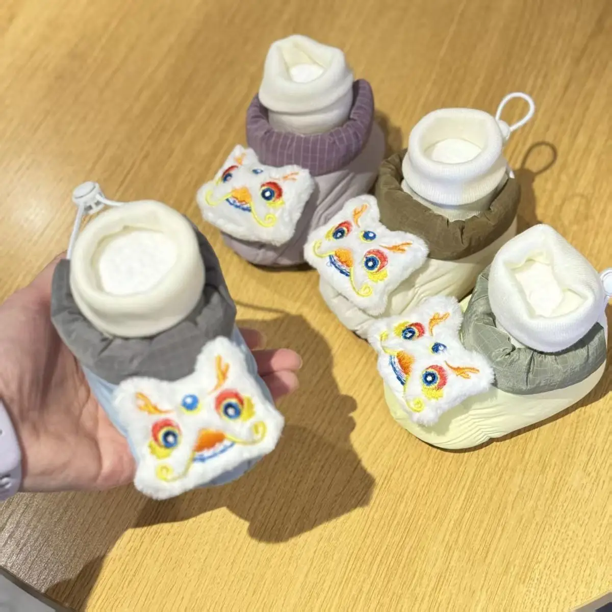 Baby Velvet Anti-Slip Socks with Cute Faces — feature 32