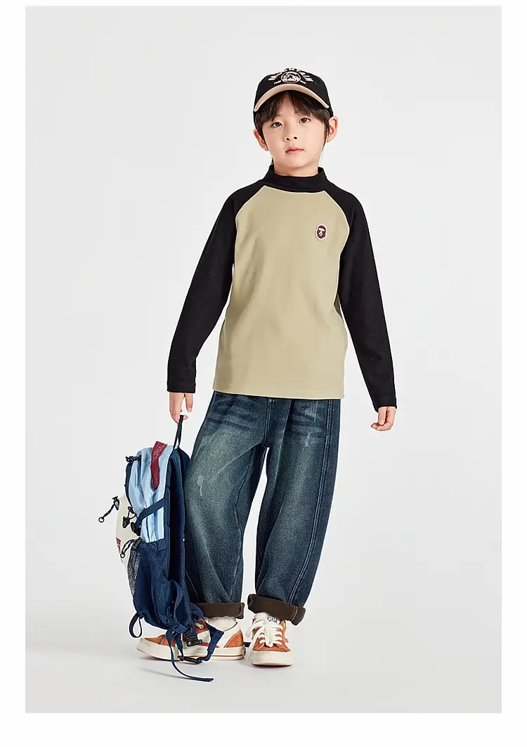 Duoduo Boys Thermal T-Shirt Mid Large 2025 Spring Autumn — feature 32